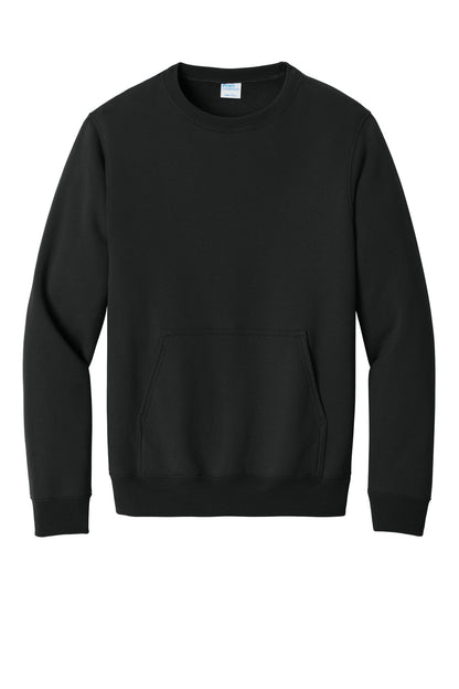 Basic Crewneck Pocket Sweatshirt