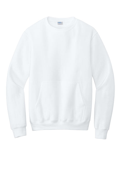 Basic Crewneck Pocket Sweatshirt