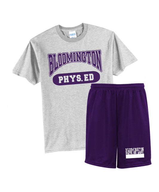 PE Uniform Basic T-shirt & Shorts Bundle