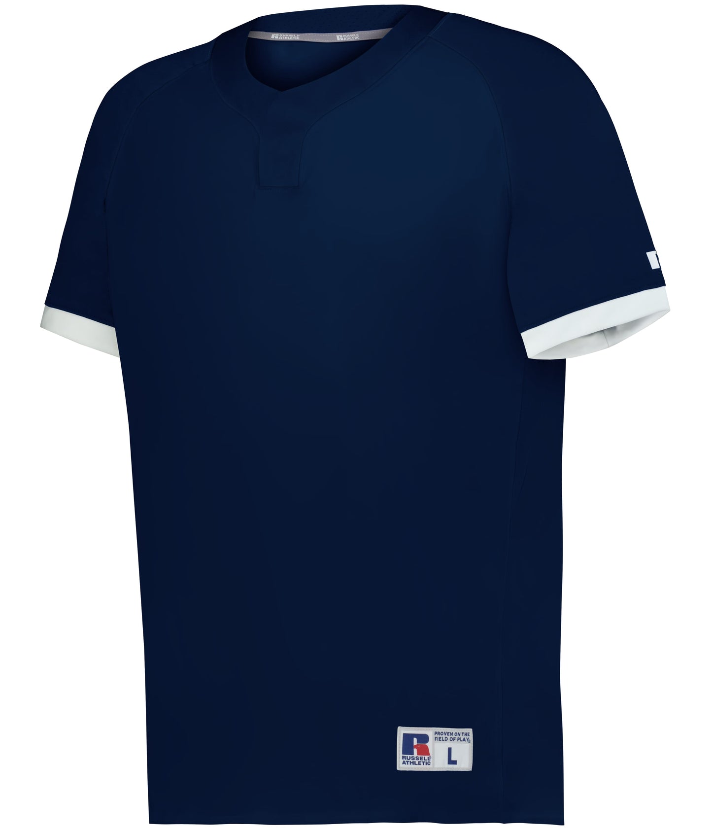 Baseline Covered Placket Baseball Jersey