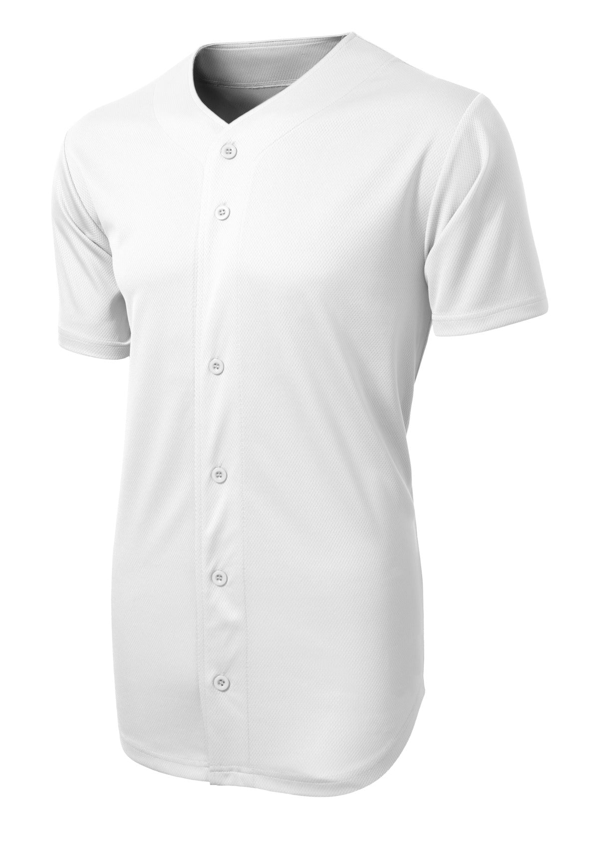 Mesh Full-Button Jersey