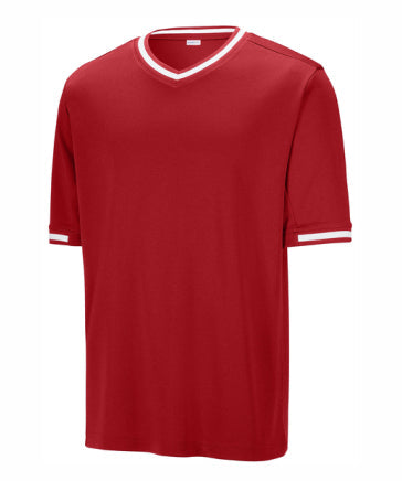 V-Neck Mesh Baseball Jersey