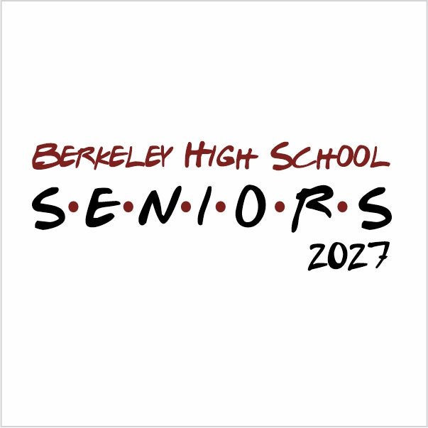 Senior Class of 2027 Shirt Design Template 03