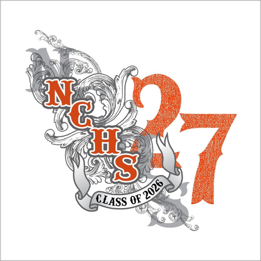 Senior Class of 2027 Shirt Design Template 08