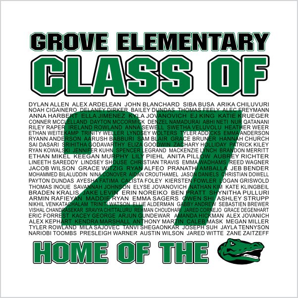Senior Class of 2027 Shirt Design Template 32