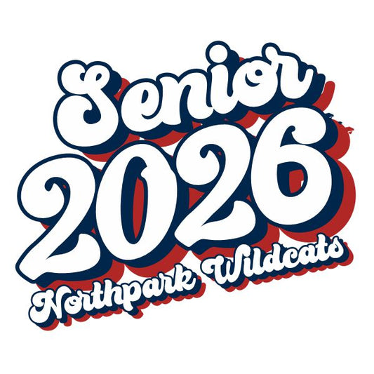 Senior Class of 2026 Shirt Design Template 01