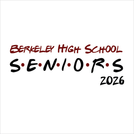 Senior Class of 2026 Shirt Design Template 03