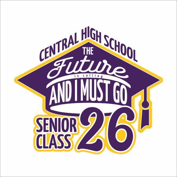 Senior Class of 2026 Shirt Design Template 06