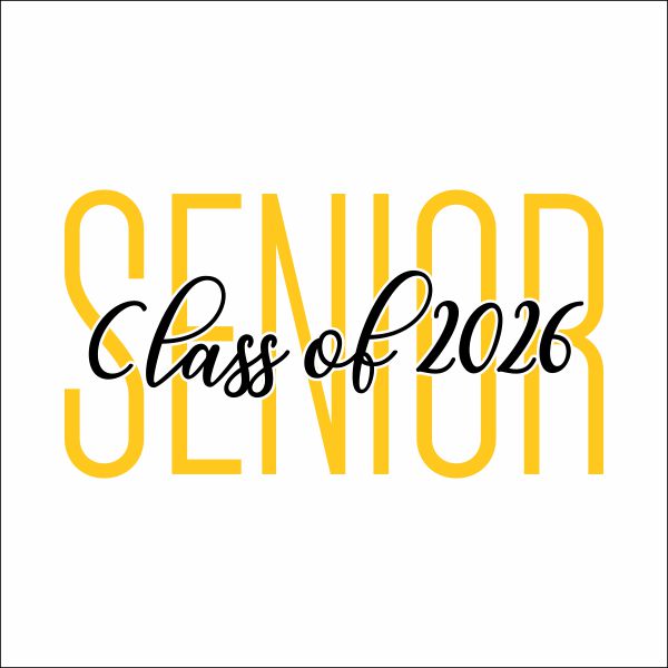 Senior Class of 2026 Shirt Design Template 13