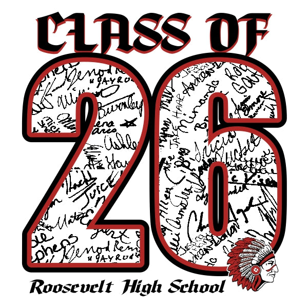 Senior Class of 2026 Shirt Design Template 19