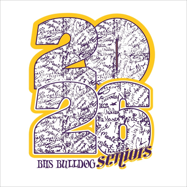 Senior Class of 2026 Shirt Design Template 21
