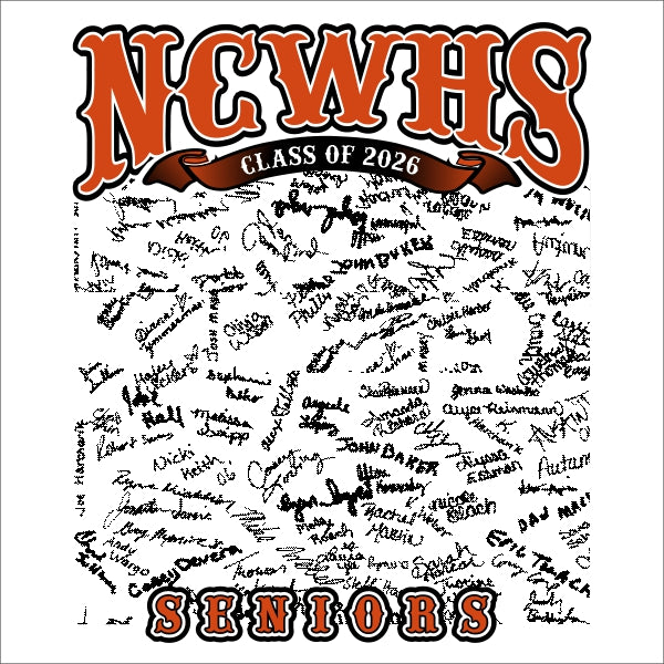 Senior Class of 2026 Shirt Design Template 22