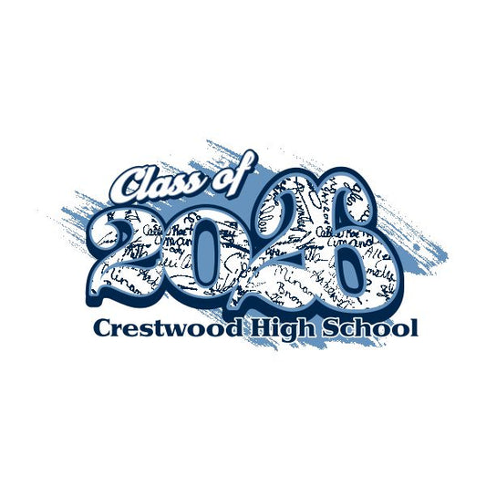 Senior Class of 2026 Shirt Design Template 28