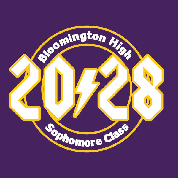 Sophomore Class Shirt Design Template 04