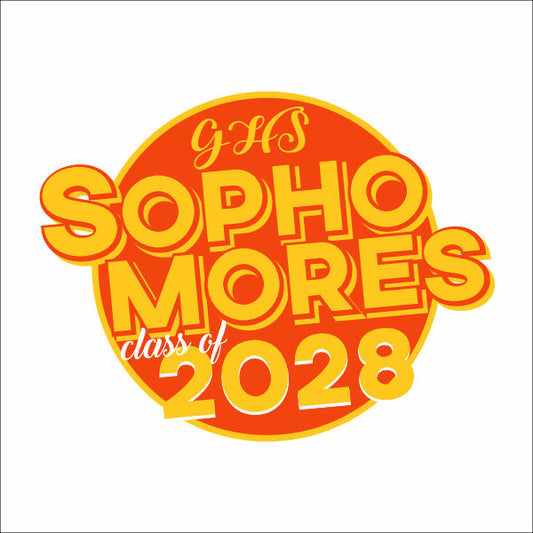 Sophomore Class Shirt Design Template 05