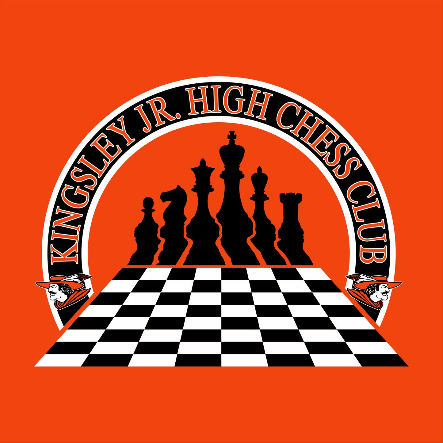 Chess Club Shirt Design Template 02