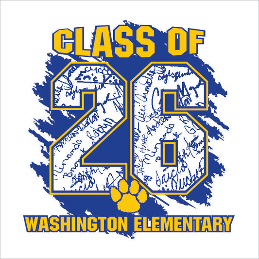 Class Of 2026 Signature Shirt Design Template 01