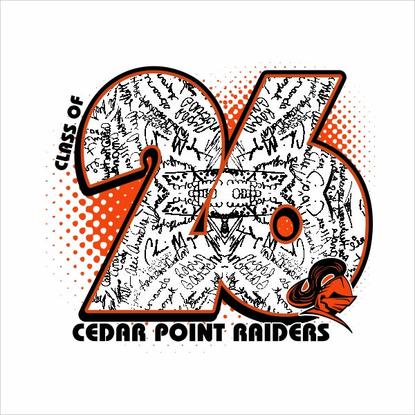 Class of 2026 Signature Design Template 04