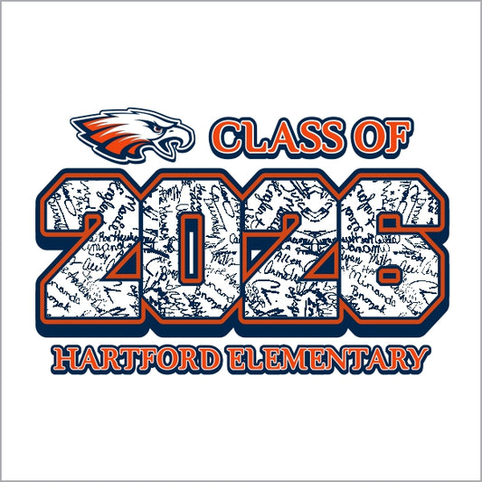 Class Of 2026 Signature Shirt Design Template 12