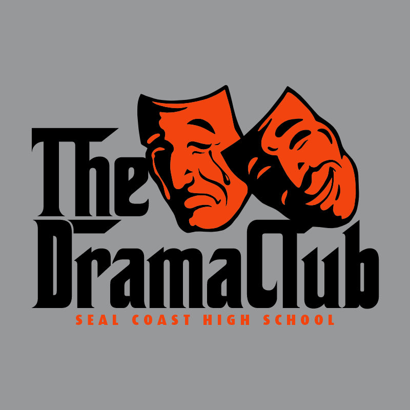 Art club shirt design with art tools illustration and circular layout