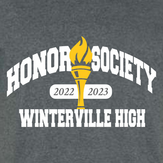 Honor Society Shirt Design Template 02