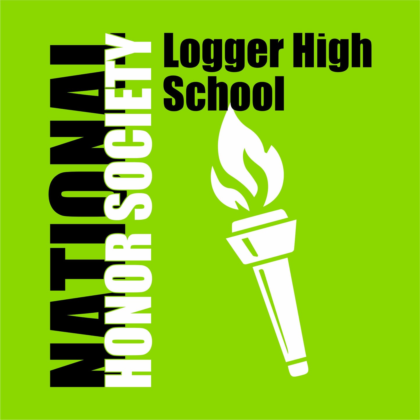 Honor Society Shirt Design Template 10