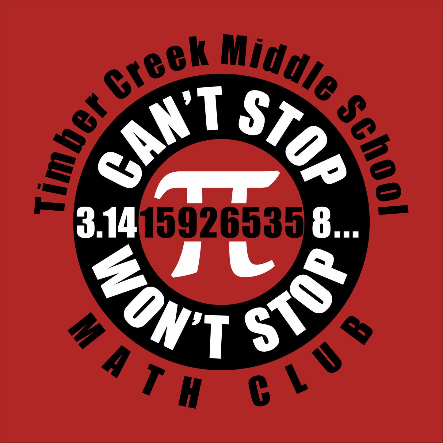 Math Club Shirt Design Template 03