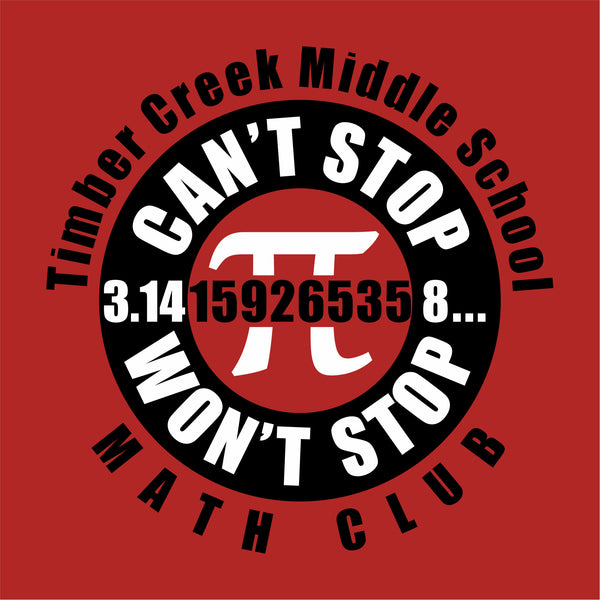 Math Club Shirt Design Template 03