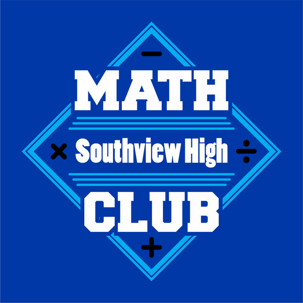 Math Club Shirt Design Template 05