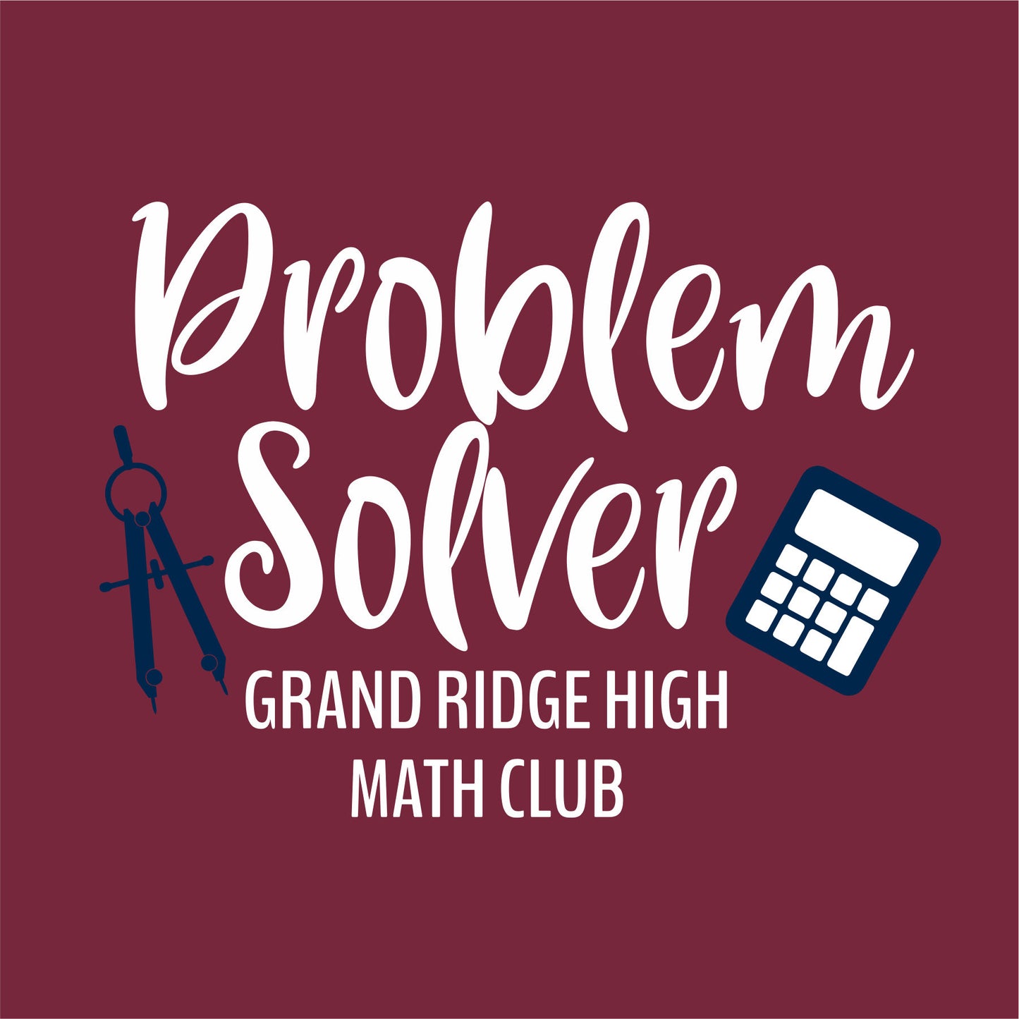 Math Club Shirt Design Template 08