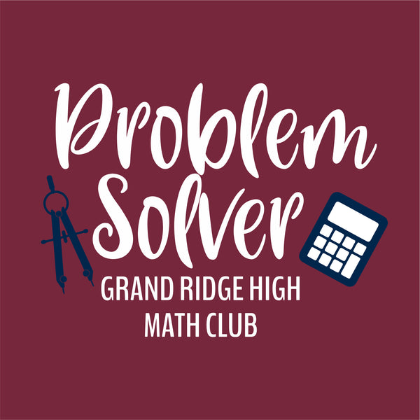Math Club Shirt Design Template 08