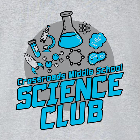 Science Club Shirt Design Template 01