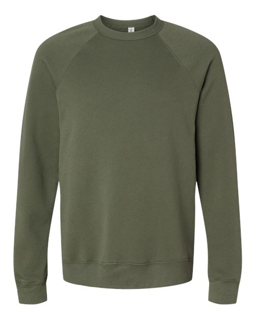 Sponge Fleece Raglan Crewneck Sweatshirt