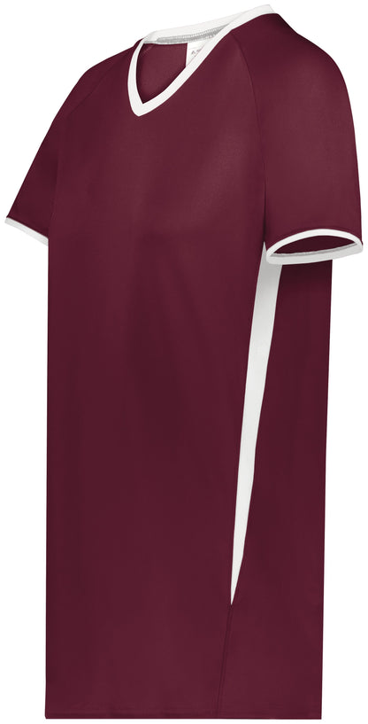 Ladies/Girls Cutter V-Neck Jersey T